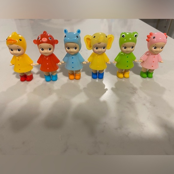 FULL SET - Sonny Angel I Love Rainy Days Series - NWOT - Picture 1 of 8